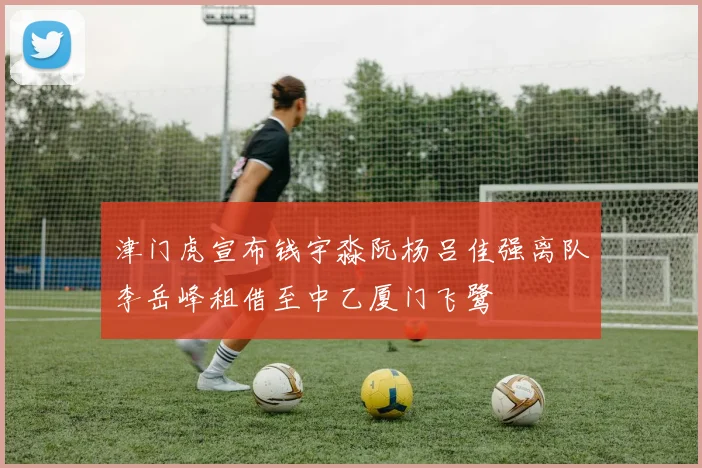 津门虎宣布钱宇淼阮杨吕佳强离队李岳峰租借至中乙厦门飞鹭